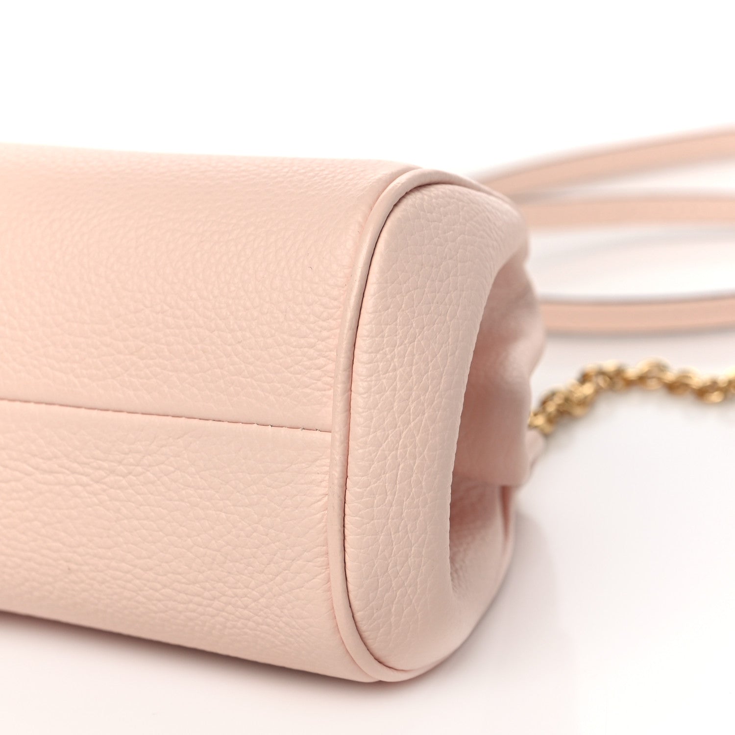 Salvatore Ferragamo Calfskin Small Gancini Crossbody Pink Lemonade 9 of 11