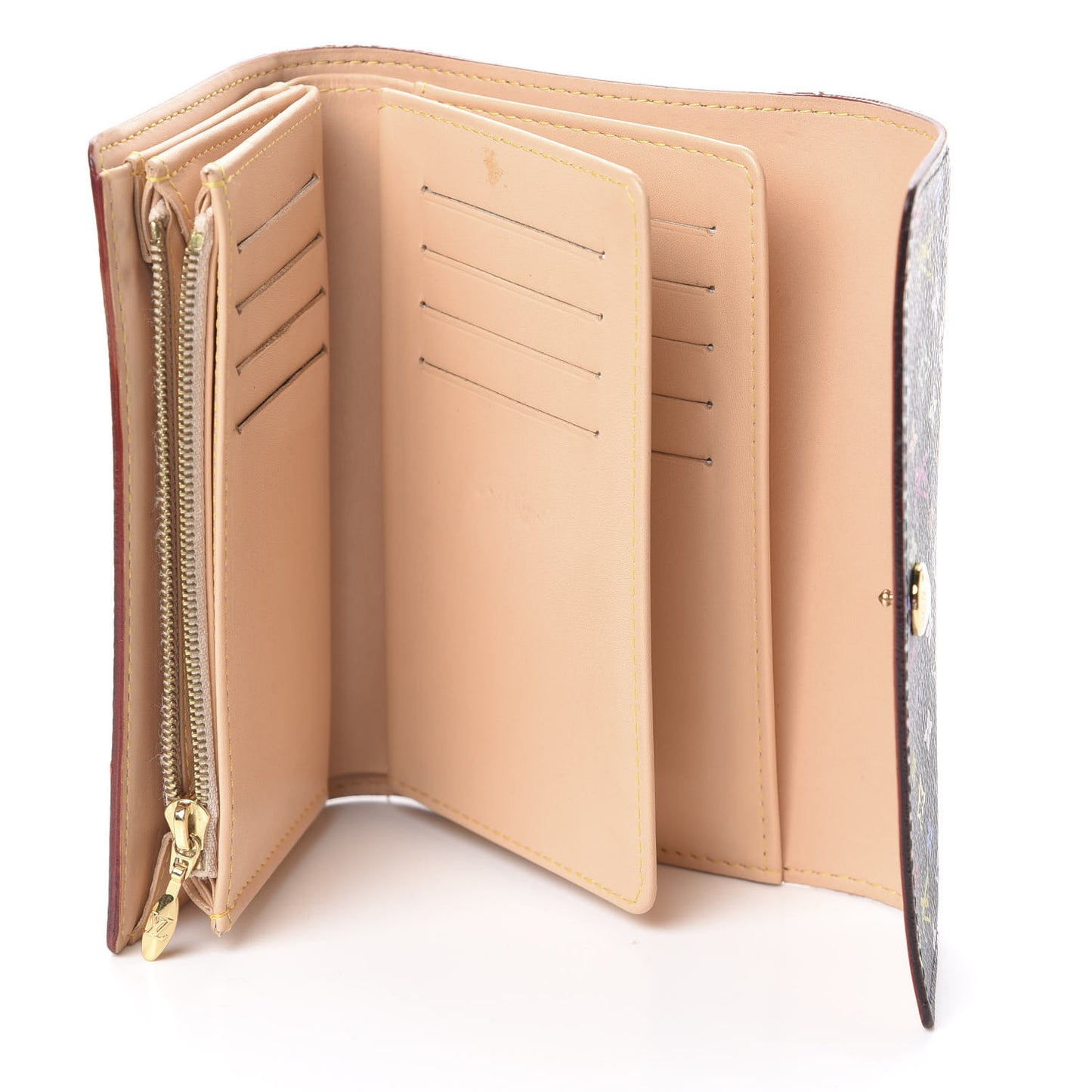 Monogram Multicolor Alexandra Wallet Black