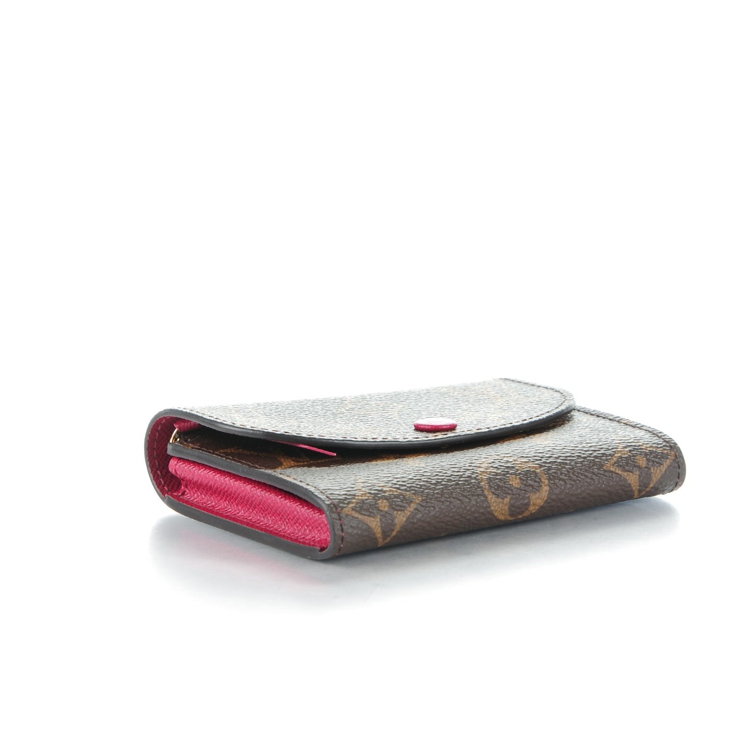 Monogram Rosalie Coin Purse Fuchsia