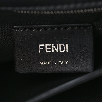 Fendi Nappa FF 1974 Embossed Baguette Clutch Black 6 of 10