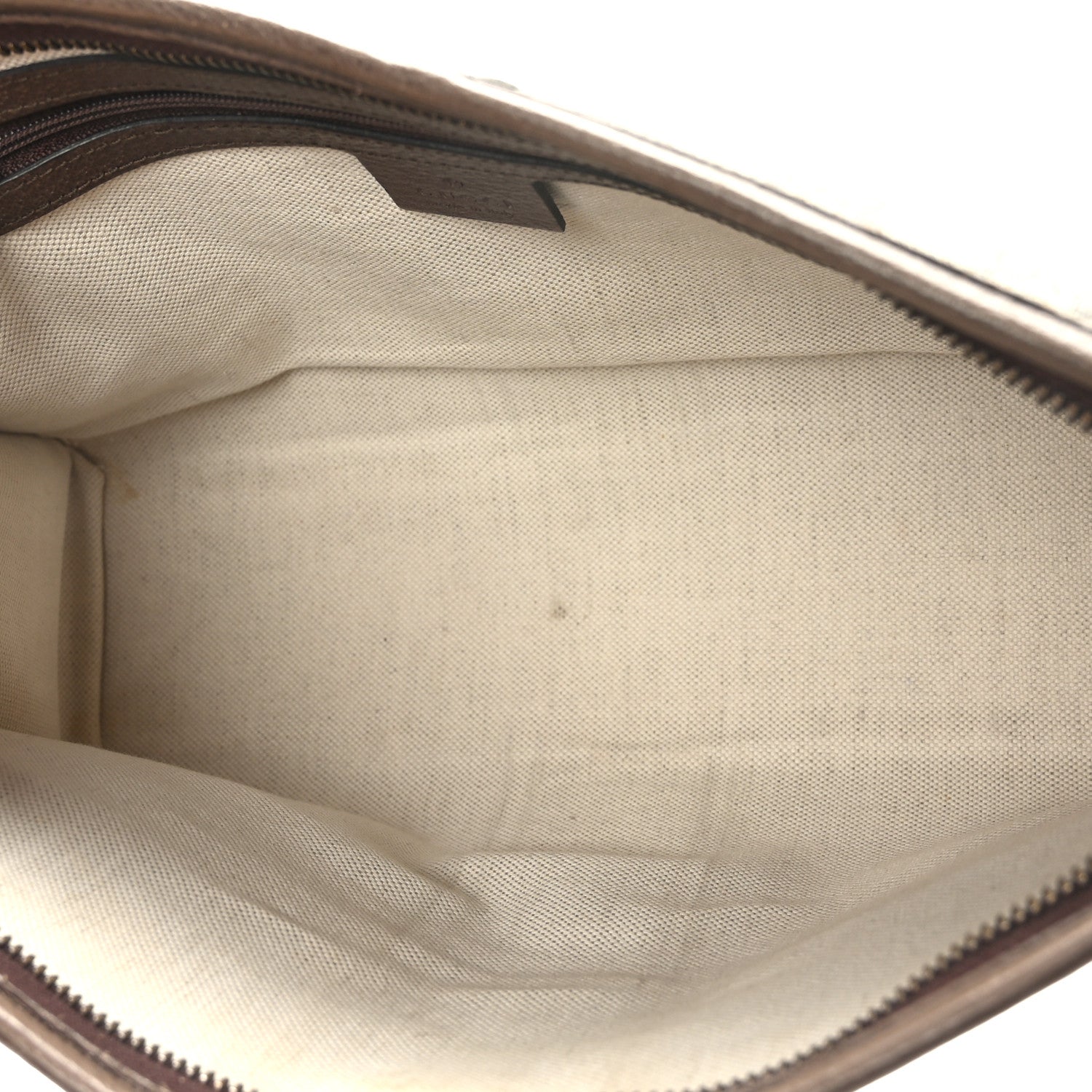 Gucci GG Supreme Monogram Web Ophidia GG Toiletry Case Beige New Acero 5 of 9