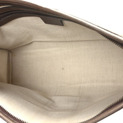 Gucci GG Supreme Monogram Web Ophidia GG Toiletry Case Beige New Acero 5 of 9