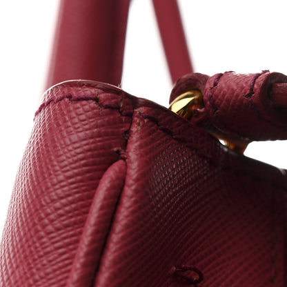 Prada Saffiano Lux Medium Tote Peonia 13 of 13