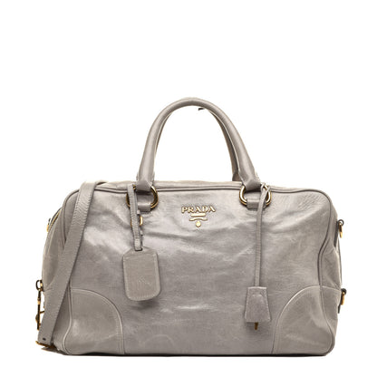 Prada Vitello Shine Bauletto Nube 1 of 10