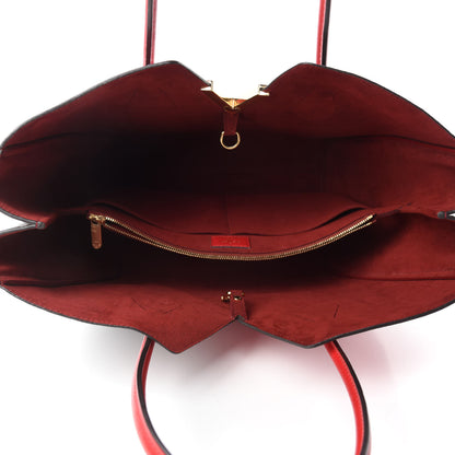 Louis Vuitton Calfskin Monogram Kimono Tote Cherry 5 of 9