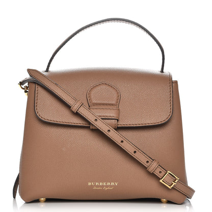 Burberry Derby Calfskin House Check Small Camberley Dark Sand 1 of 10