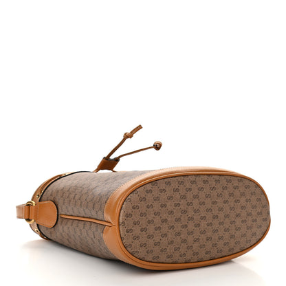 Gucci X DISNEY Mini Vintage GG Supreme Monogram Bucket Bag Beige Vintage Sun Oil 4 of 11