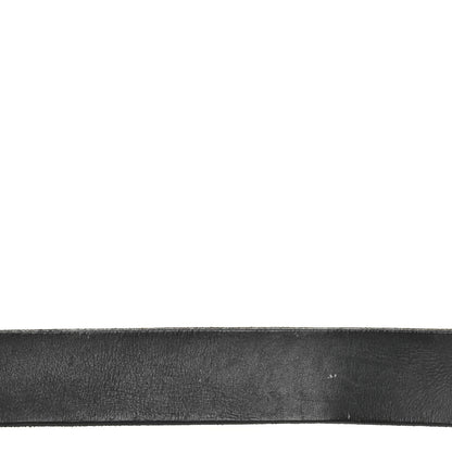 Gucci Faded Calfskin Snake Double G Belt 100 40 Black 7 of 7