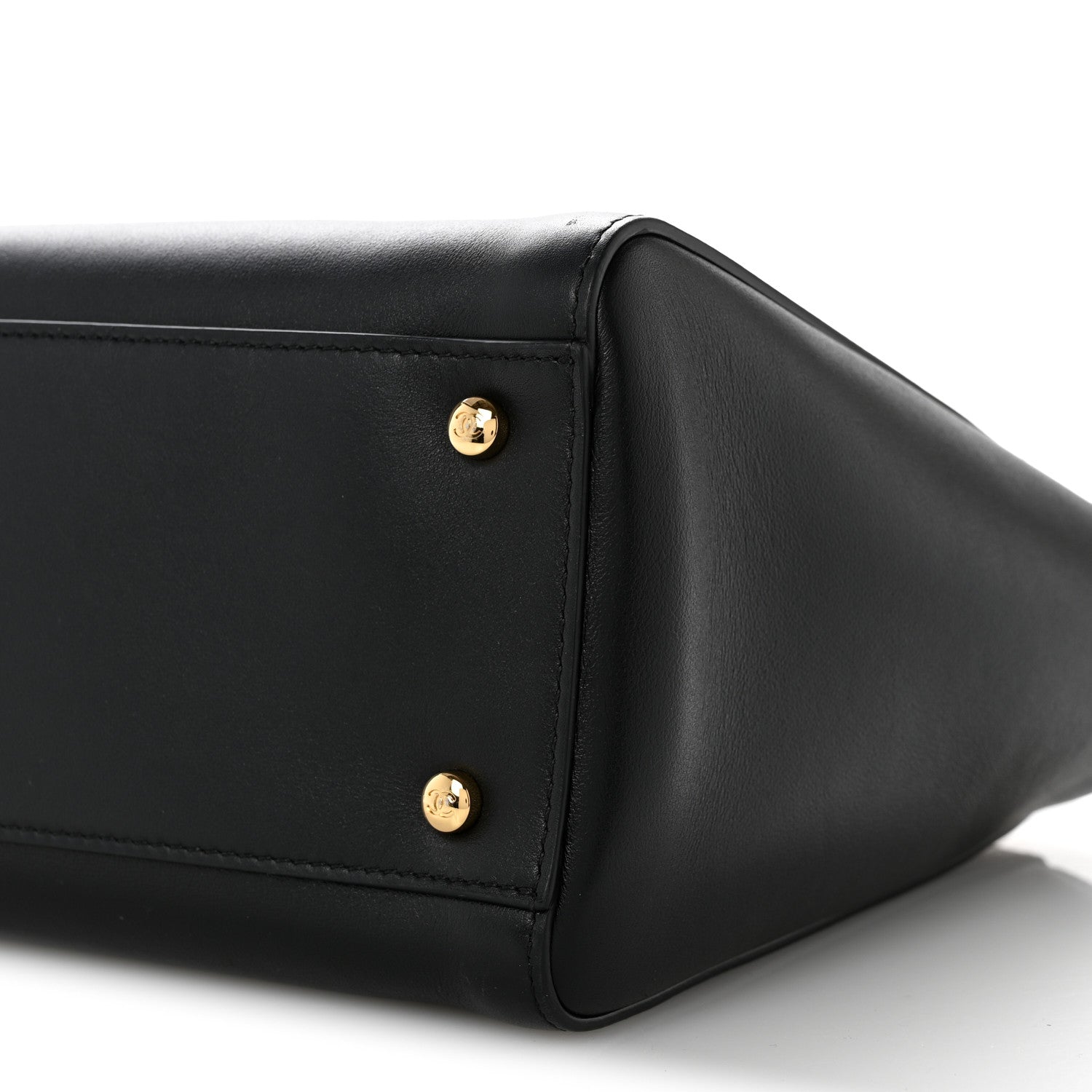 Chanel Calfskin Archetype Small Shopping Tote Black 10 of 14