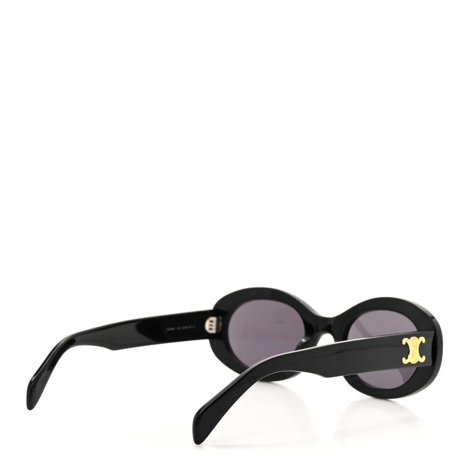 Celine Acetate Triomphe 01 Sunglasses CL 40194U Black 4 of 7