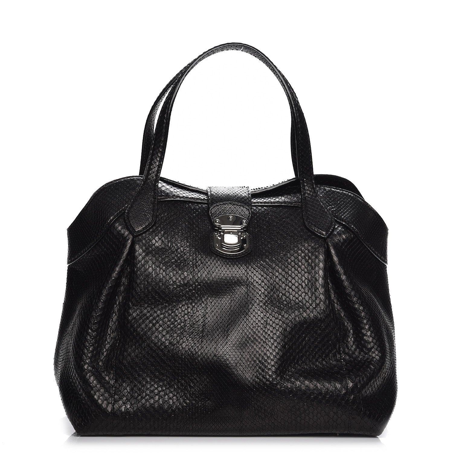 Louis Vuitton Python Cirrus MM Black 1 of 8