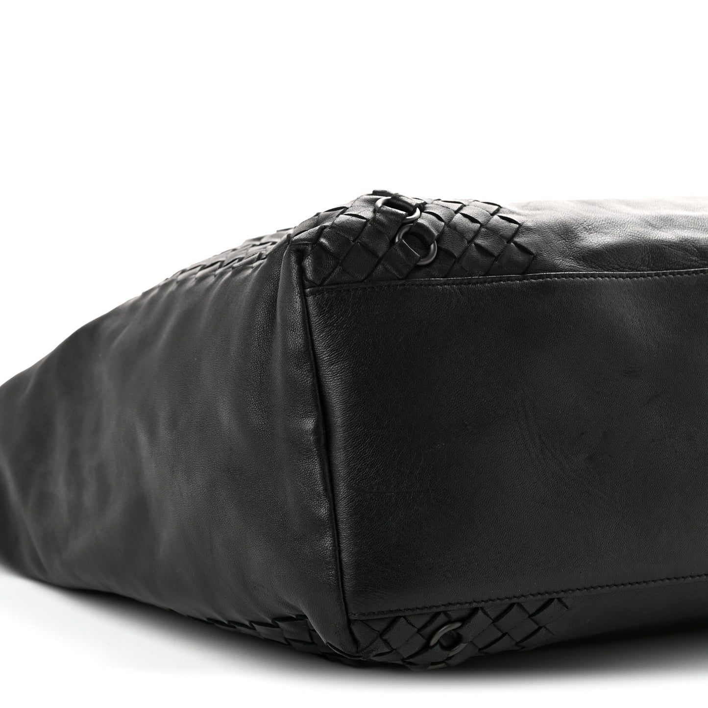 Nappa Intrecciato Tote Black