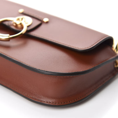 Chloe Calfskin Tess Mini Crossbody Bag Sepia Brown 7 of 9