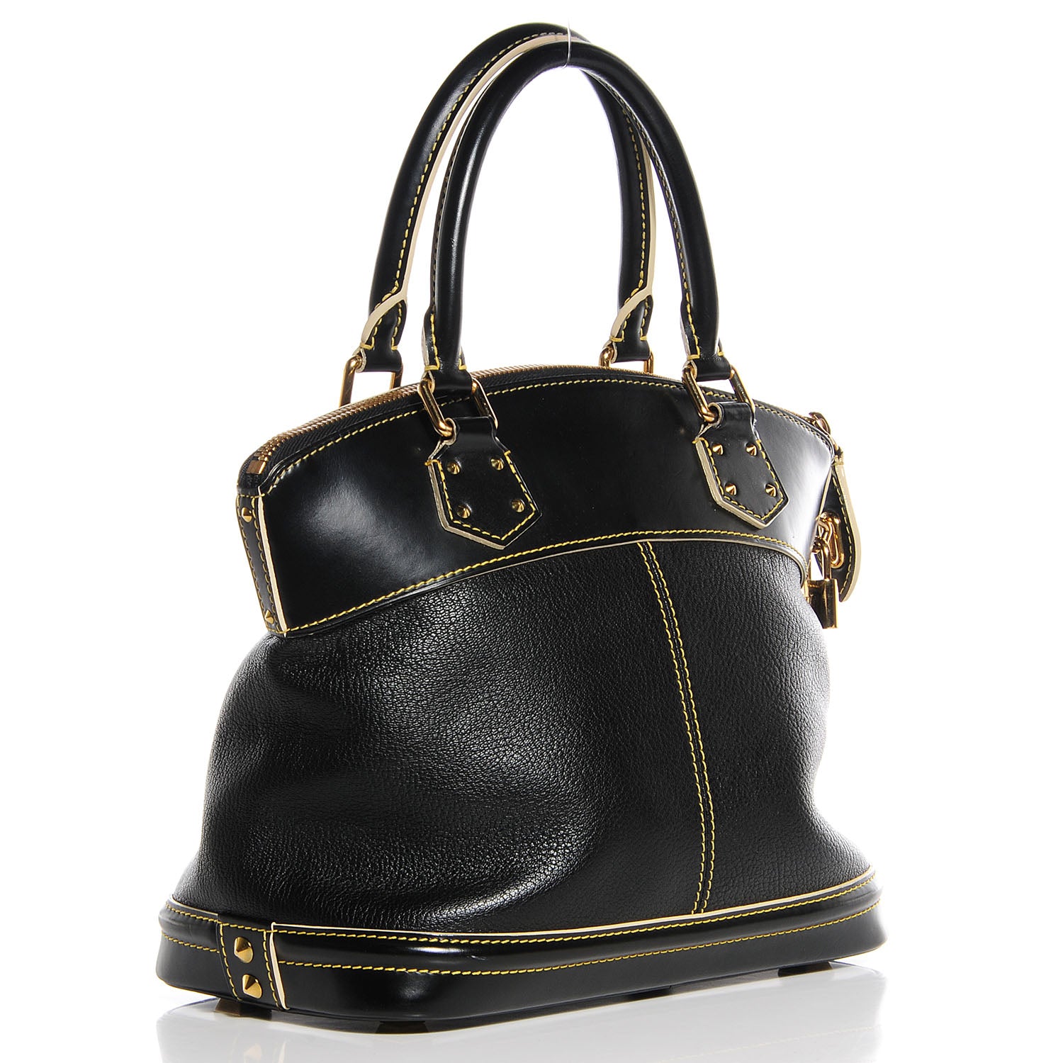 Louis Vuitton Suhali Lockit PM Black 3 of 7