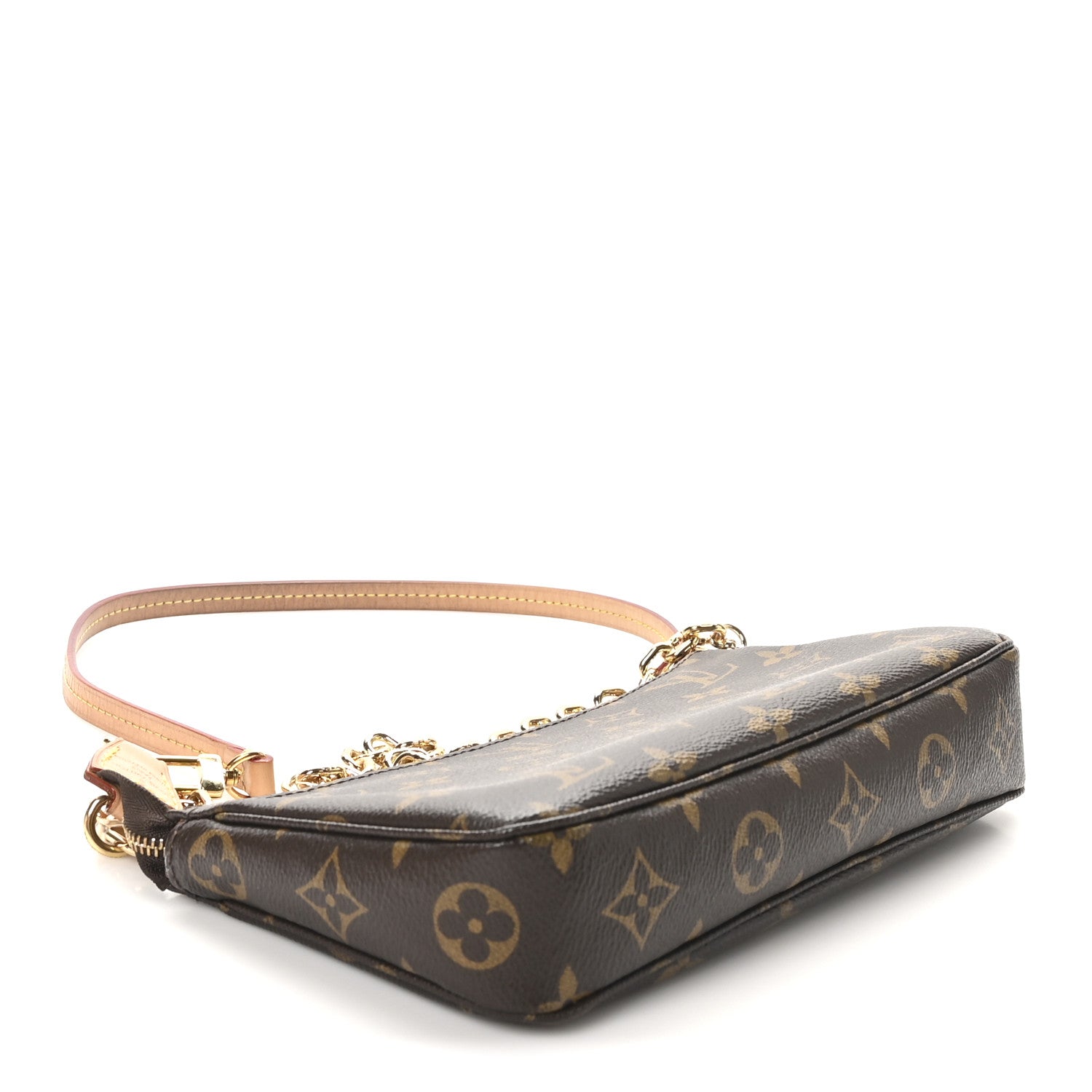 Louis Vuitton Monogram Chain Pochette Accessories 4 of 10
