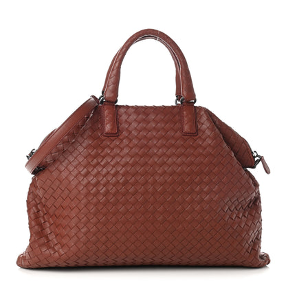 Bottega Veneta Nappa Intrecciato Maxi Convertible Tote Brique 1 of 11