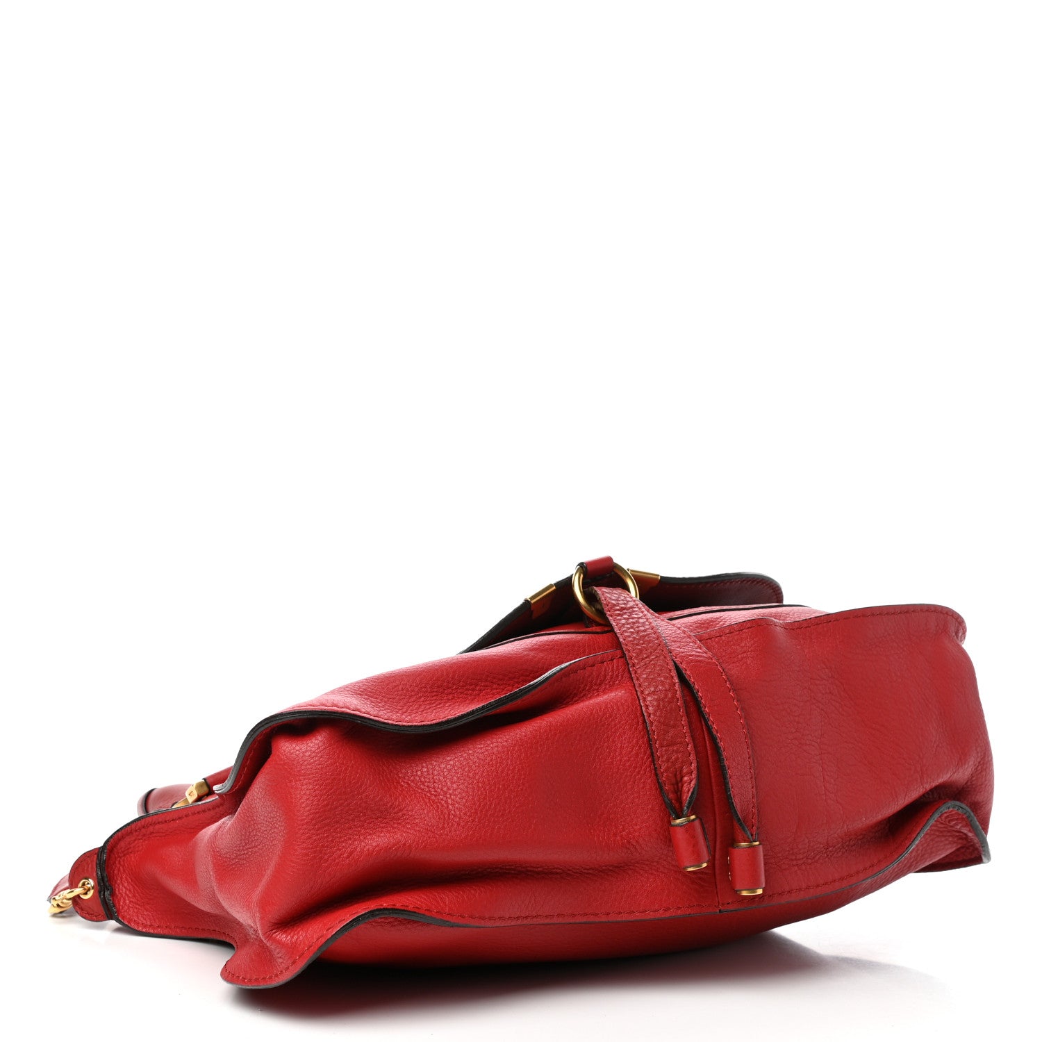 Chloe Calfskin Medium Marcie Satchel Red 4 of 10