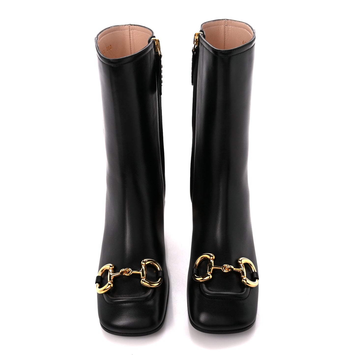 Nappa Charlotte Horsebit 55mm Ankle Boots 35.5 Black