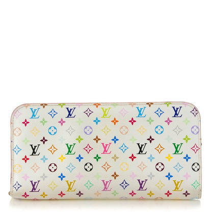Louis Vuitton Monogram Multicolor Insolite Wallet White Eglantine 1 of 9
