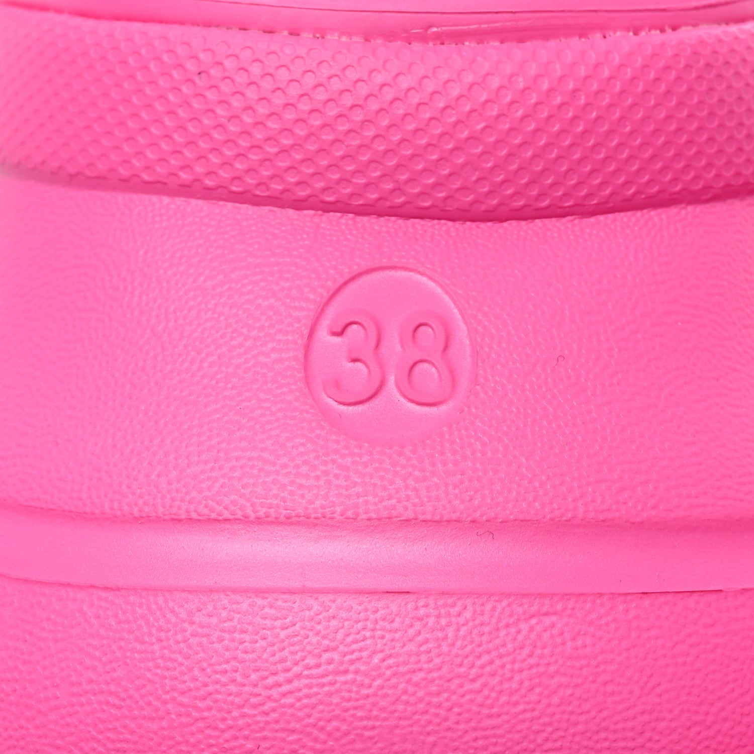Balenciaga X CROCS Rubber Womens Pool Slides 38 Pink 8 of 10