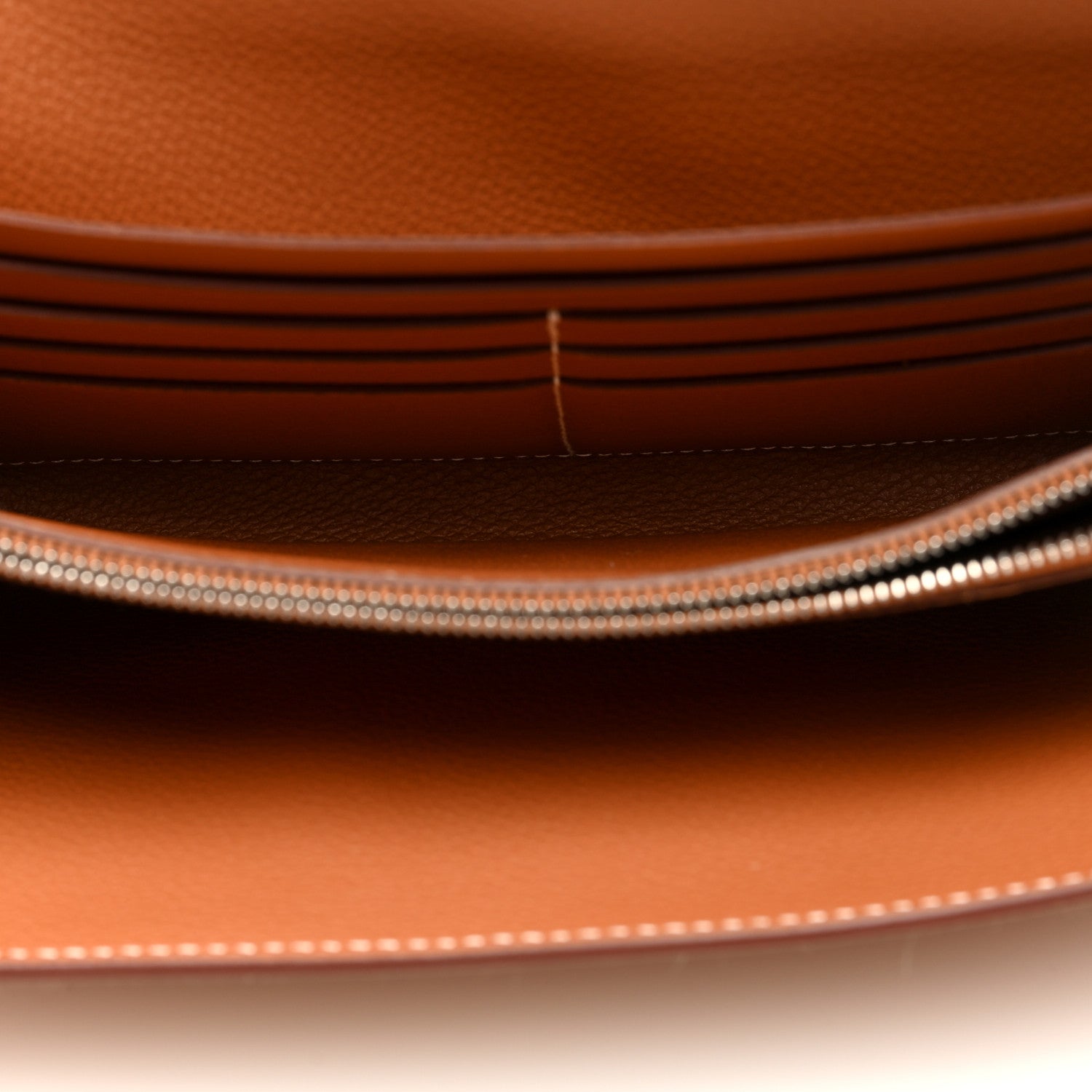 Hermes Evercolor Constance Wallet To Go Gold 5 of 11