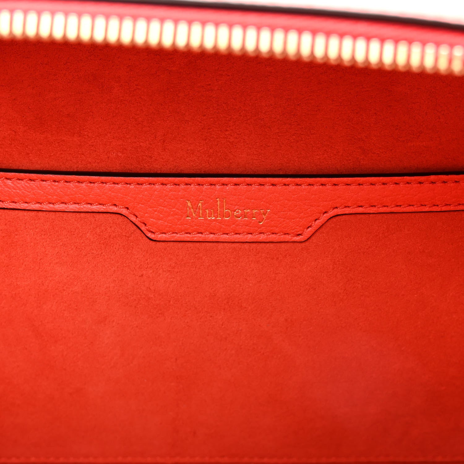 Mulberry Calfskin Cherwell Square Shoulder Bag Coral 6 of 9