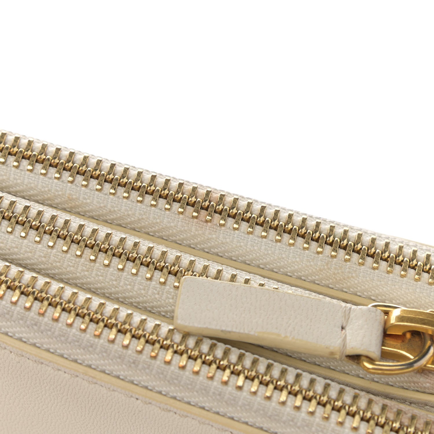 Celine Lambskin Small Trio Crossbody Bag White 13 of 13