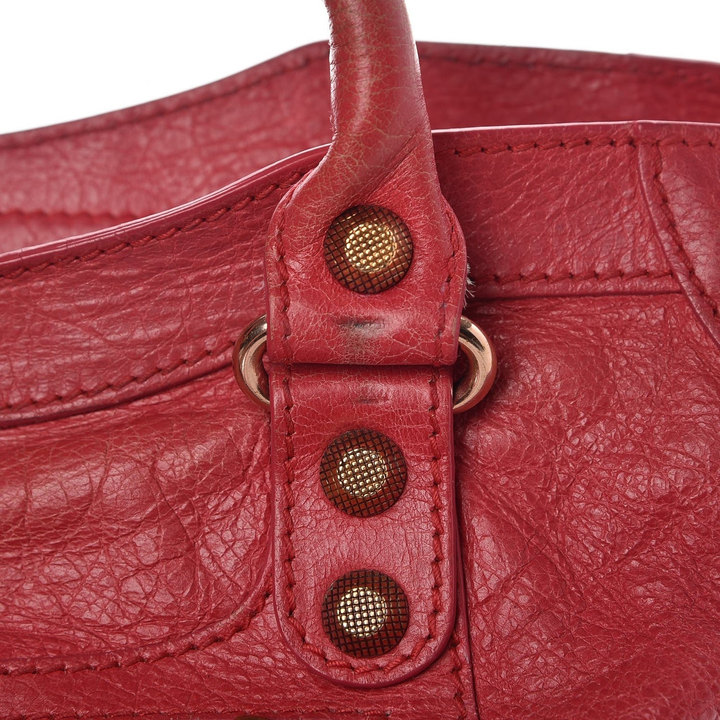 Agneau Giant 12 Rose Gold Hardware City Rose Thulian