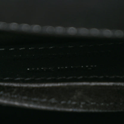 Saint Laurent Calfskin Medium Monogram Monochrome Sunset Black 7 of 13