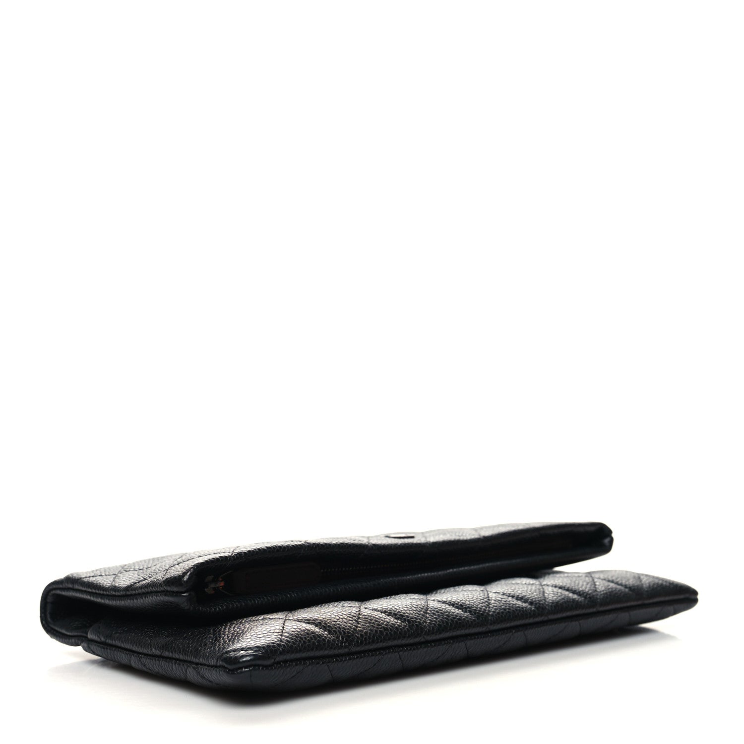 Chanel Caviar Quilted CC Beauty Clutch Black 4 of 11