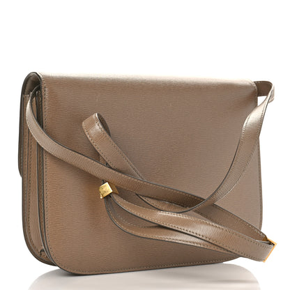 Celine Liege Calfskin Medium Classic Box Flap Bag Taupe 3 of 10