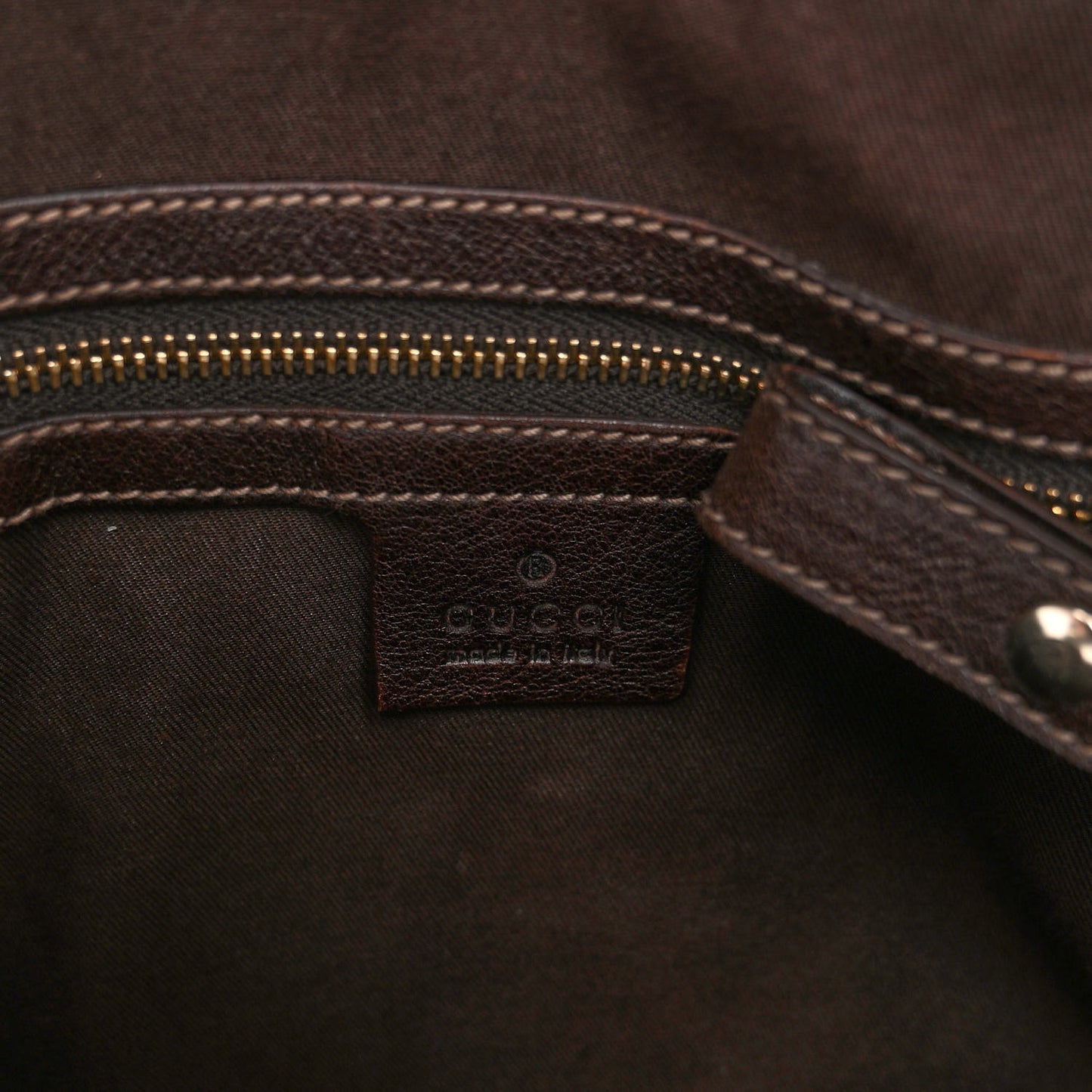 Monogram Medium Pelham Shoulder Bag Dark Brown