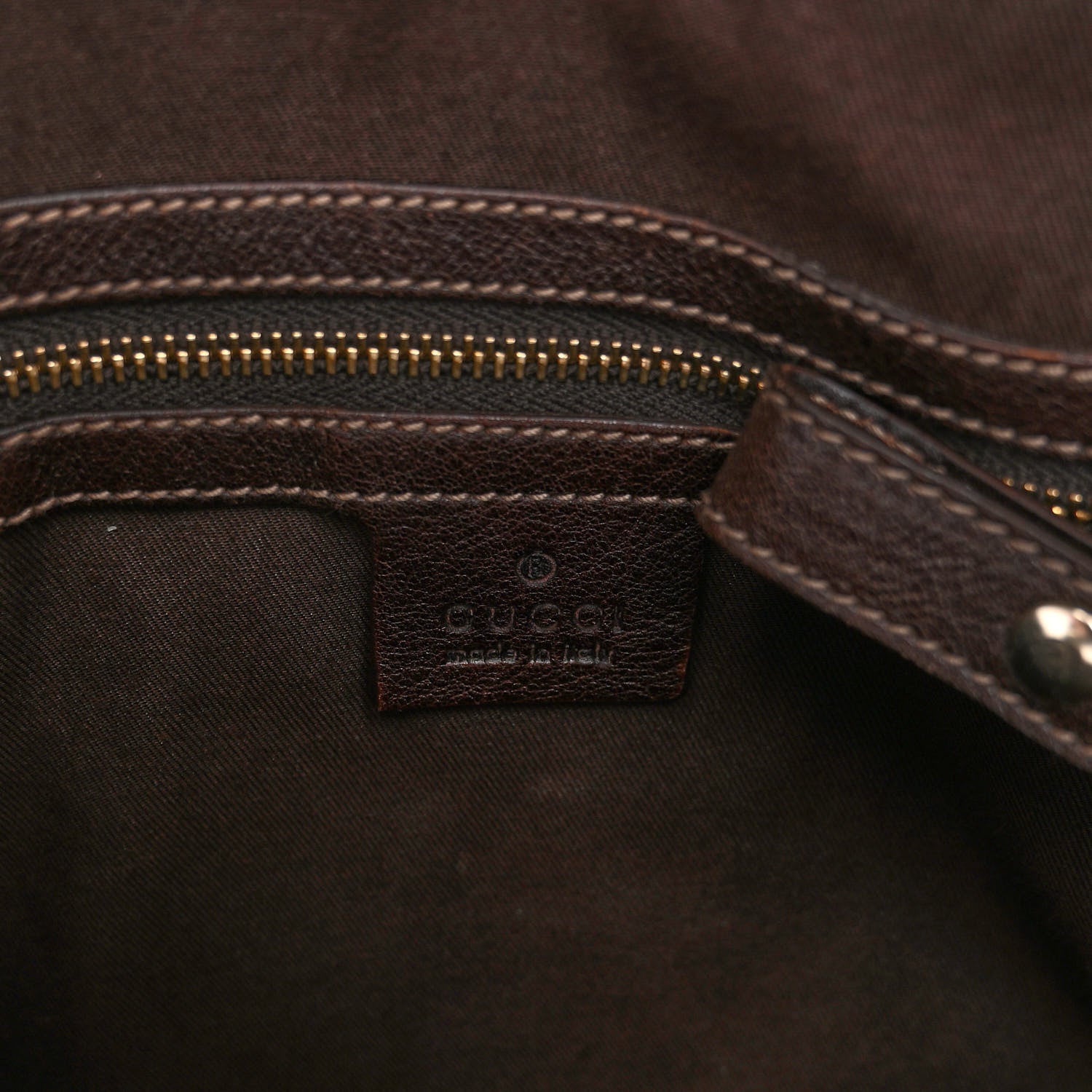 Gucci Monogram Medium Pelham Shoulder Bag Dark Brown 6 of 10
