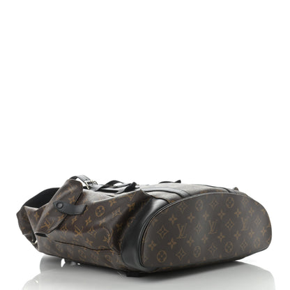 Louis Vuitton Monogram Macassar Christopher PM Backpack 4 of 14