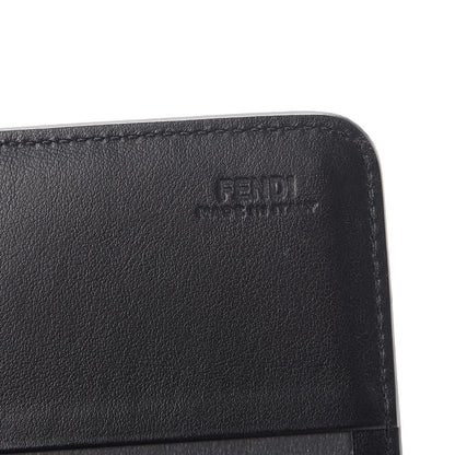 Fendi Vitello Liberty Fun Fair Studded Continental Wallet On Chain Black Multicolor 6 of 7