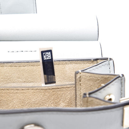 Chloe Suede Calfskin Mini Faye Bracelet Bag Airy Grey 7 of 9