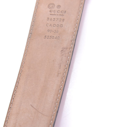 Gucci Calfskin 1973 Belt 90 36 Red 6 of 10