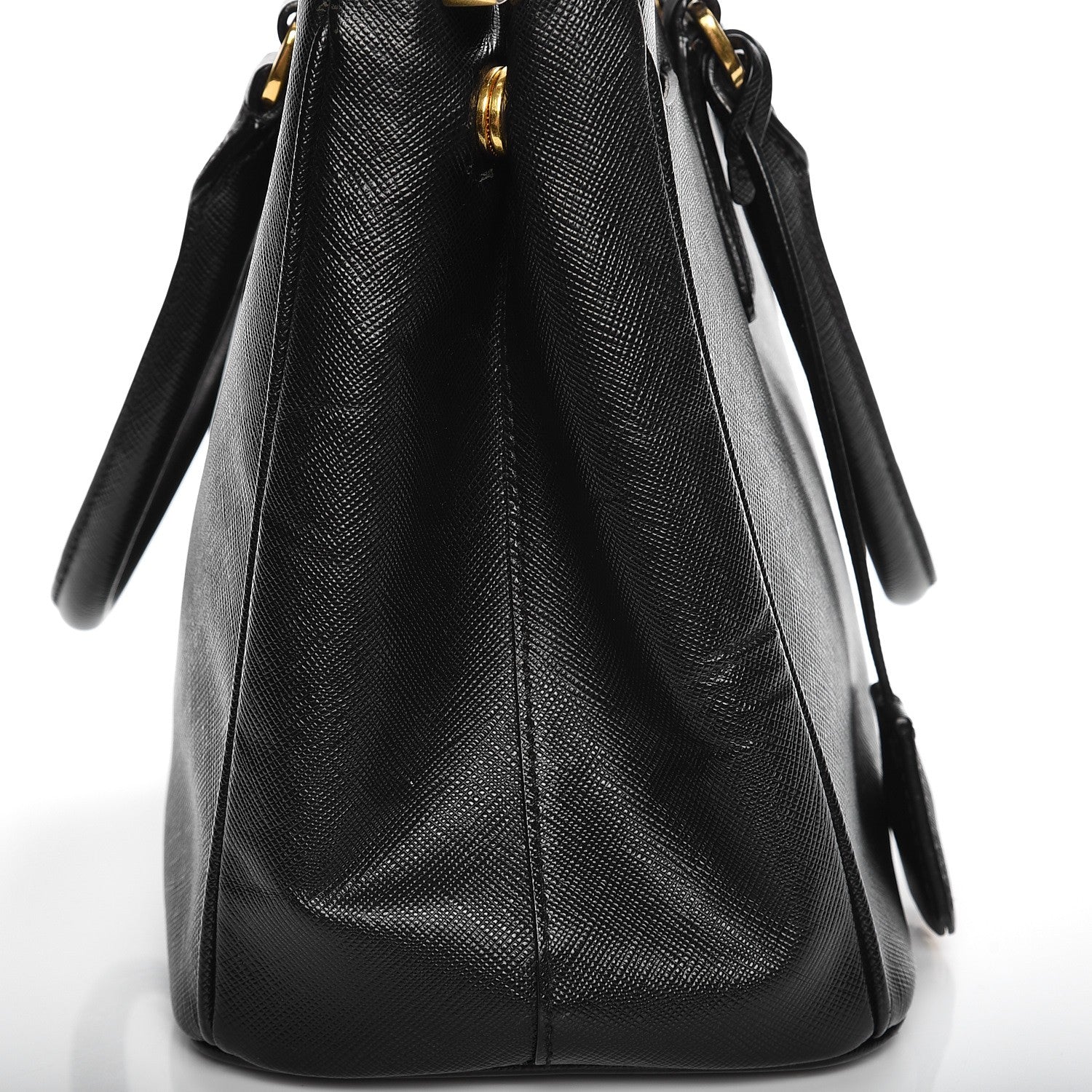 Prada Saffiano Small Galleria Double Zip Tote Black 15 of 15