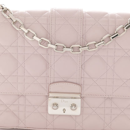 Christian Dior Lambskin Cannage Medium Miss Dior Flap Light Pink 8 of 17