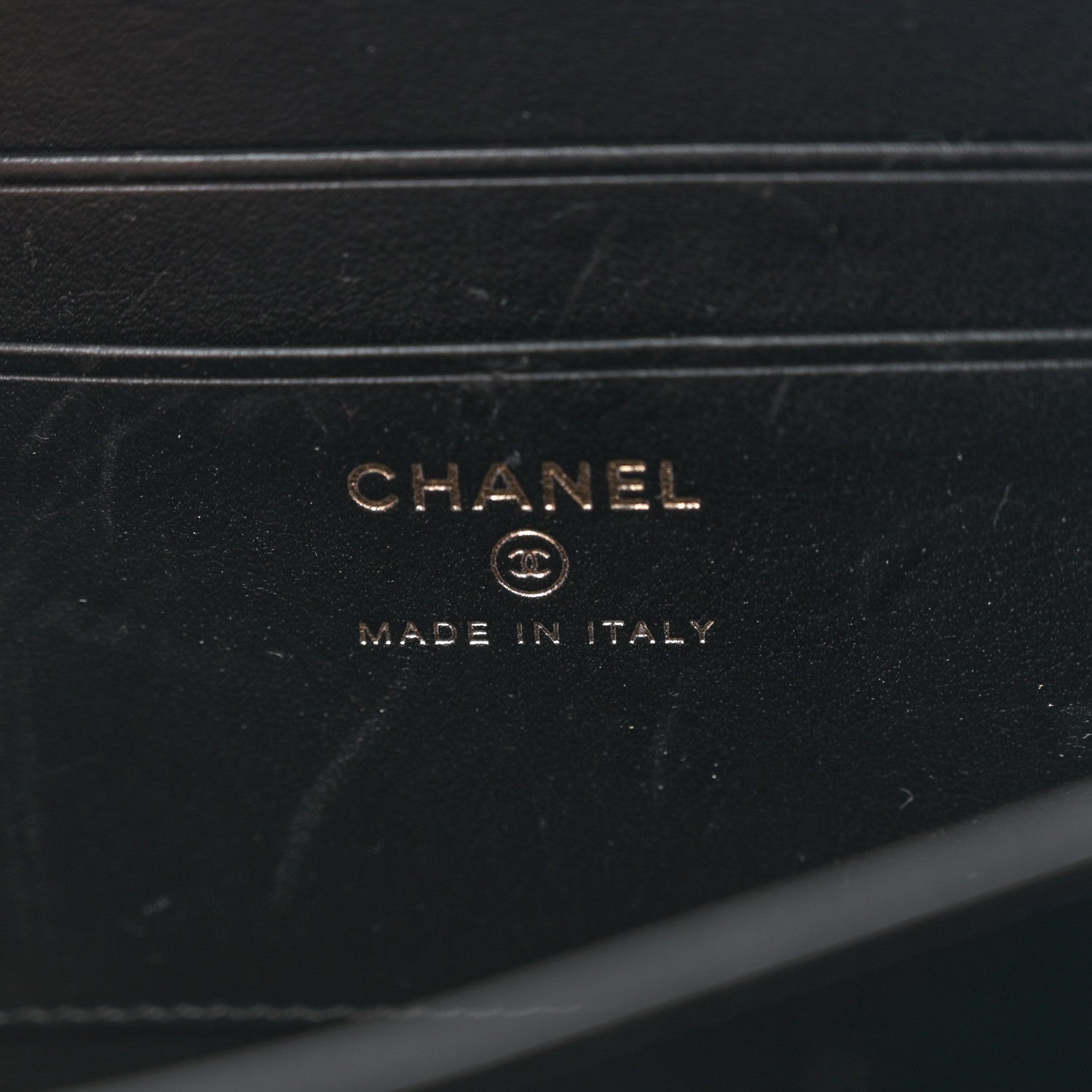 Chanel Caviar Quilted CC Filigree Vanity Clutch With Chain Beige Black 6 of 13