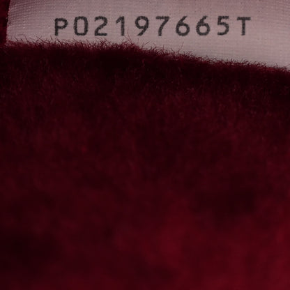 Bottega Veneta Suede Shearling Maxi Intrecciato Small Arco Tote Red 8 of 12