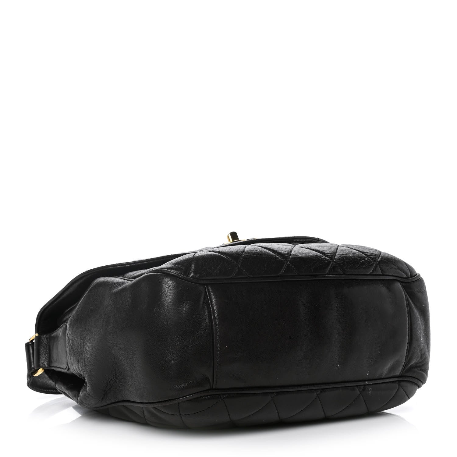 Chanel Lambskin Quilted CC Flap Shoulder Bag Black 3 of 10