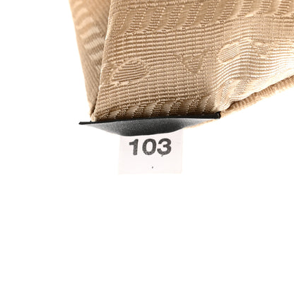 Prada Yarn Raffia Effect Crochet Re-Edition 2005 Shoulder Bag Naturale 8 of 12