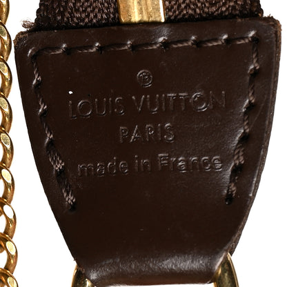 Louis Vuitton Damier Ebene Mini Pochette Accessories 6 of 10