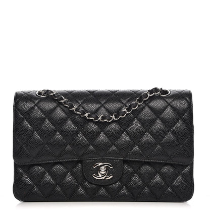 Chanel Caviar Quilted Medium Double Flap Black 1 of 7