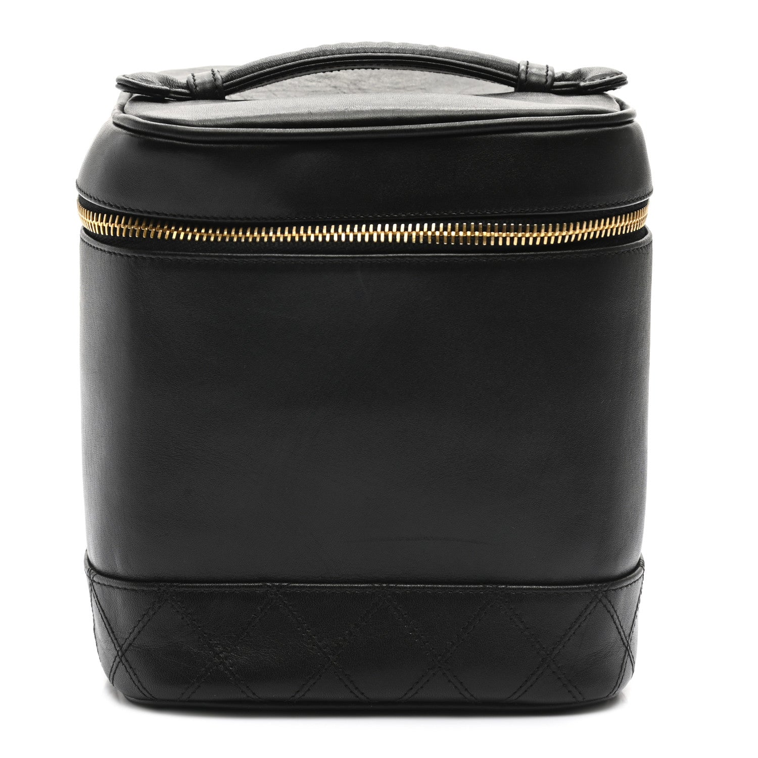 Chanel Lambskin Vanity Cosmetic Bag Black 1 of 10