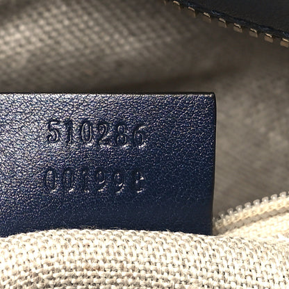 Gucci Microguccissima Medium Crossbody Bag Blue 7 of 11
