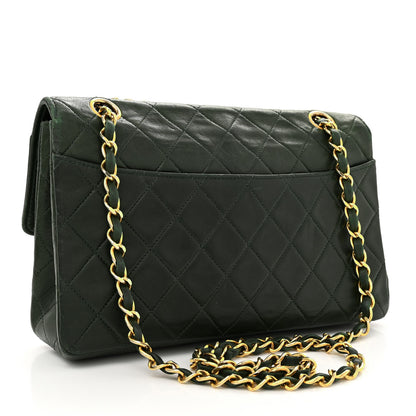 Chanel Lambskin Quilted Small Single Flap With Pouch Green 4 of 17