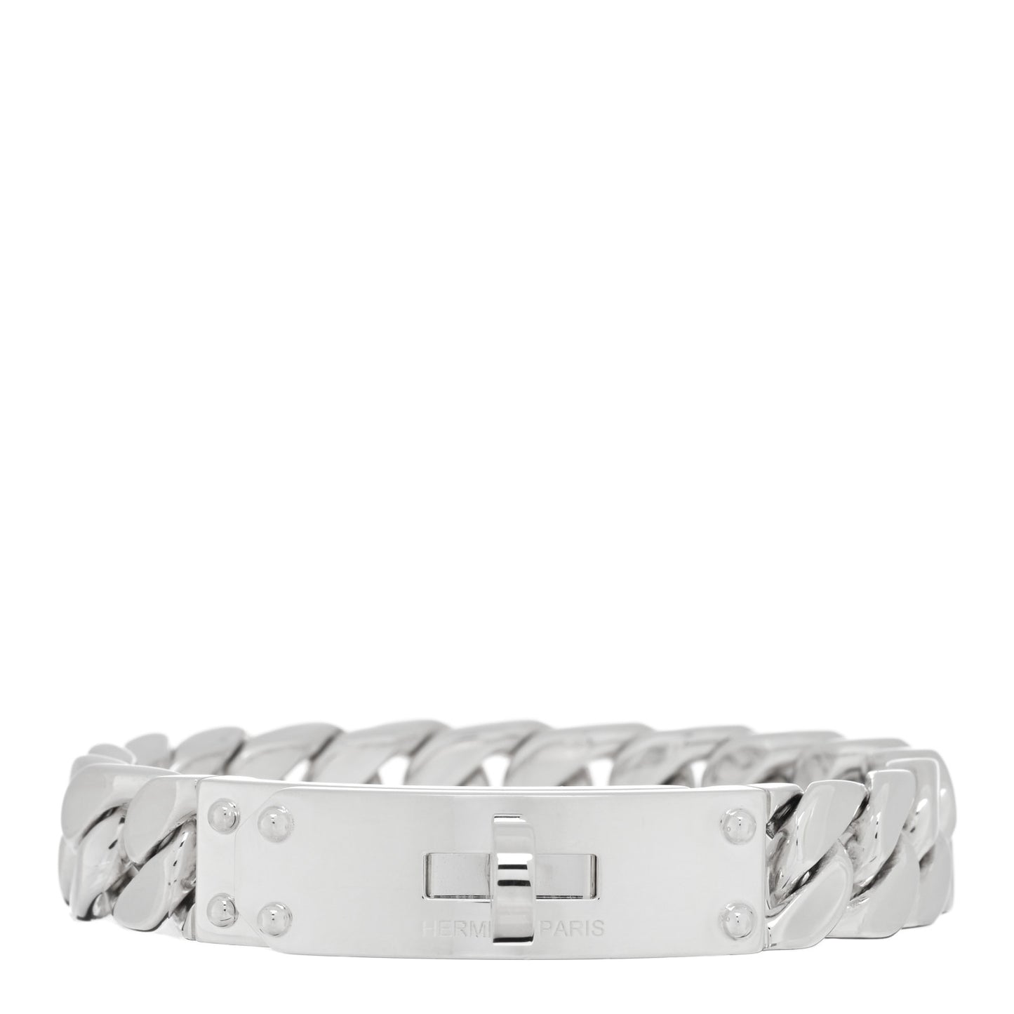 Sterling Silver GM Kelly Gourmette Bracelet ST
