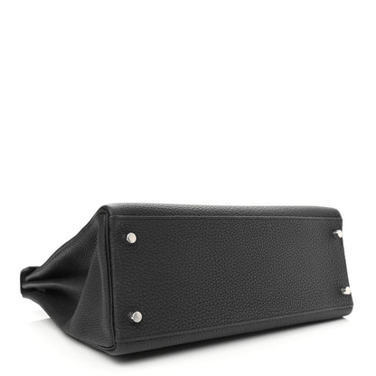 Hermes Togo Kelly Retourne 32 Black 4 of 10